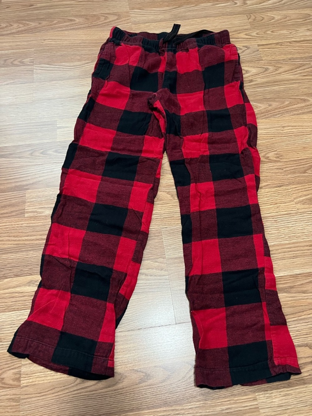 Red and Black Buffalo Plaid Pajama Pants